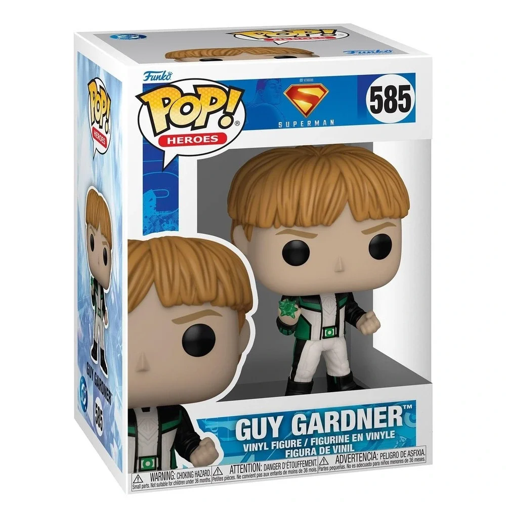 Funko Pop Heroes Superman 2025 Guy Gardner 585 Vinyl Figure DC Green Lantern